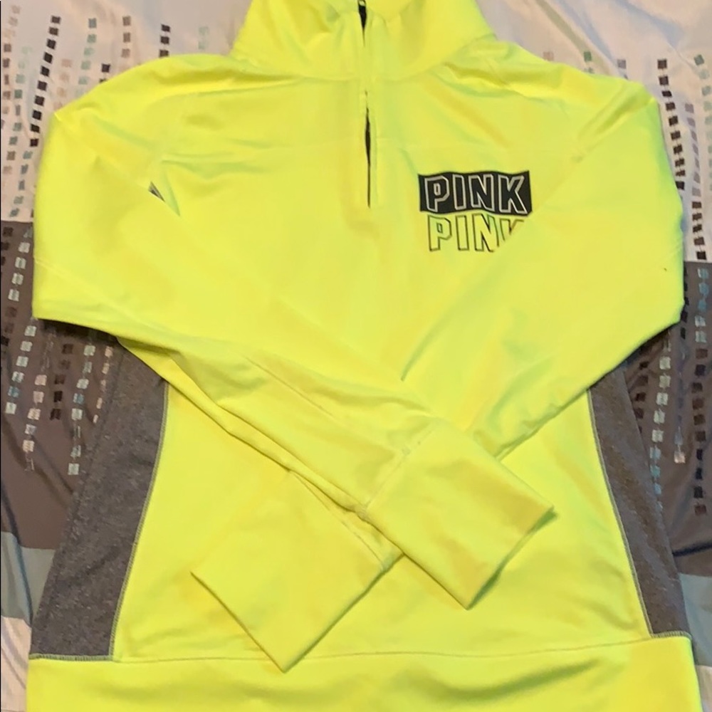 Pink 1/4 zip up